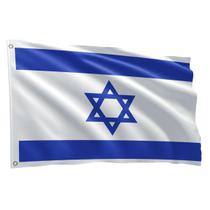 Bandeira De Israel Grande 1,50 X 0,90 M - Fadrix