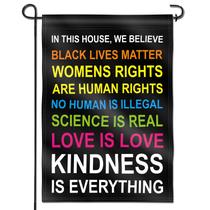 Bandeira de jardim Anley Double Sided Premium nesta casa 45x32cm