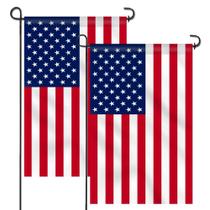 Bandeira de jardim Anley USA American United States 45x30cm (pacote com 2) Bandeira de jardim Anley USA American United States 45x30cm (pacote com 2)