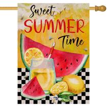 Bandeira de jardim Covido Sweet Summer Time Watermelon 70x100cm Bandeira de jardim Covido Sweet Summer Time Watermelon 70x100cm