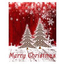 Bandeira de jardim Wamika Feliz Natal Floco de neve de inverno 70x100cm Bandeira de jardim Wamika Feliz Natal Floco de neve de inverno 70x100cm