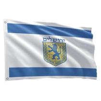 Bandeira De Jerusalém Grande 1,50 X 0,90 M