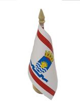 Bandeira De Mesa De Florianópolis - Mundo Das Bandeiras