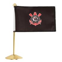Bandeira de Mesa do Corinthians Louco Por Ti Bandeira de Mesa do Corinthians Louco Por Ti