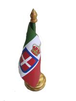 Bandeira De Mesa Do Reino Da Itália - Mundo Das Bandeiras