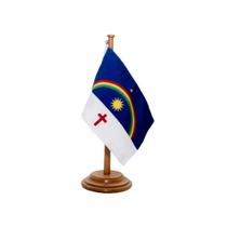 Bandeira De Mesa Estado Pernambuco 12x17cm Com Pedestal
