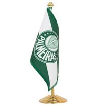 Bandeira de Mesa Palmeiras Oficial Licenciada - JC Flâmulas e Bandeiras