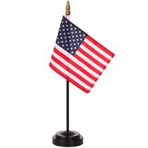 Bandeira de Mesa Wuliim 10 x 15 cm EUA Miniatura Resistente ao Desbotamento