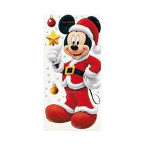Bandeira De Natal Mickey E Minnie Mouse Para Porta, Decoração De Árvore De Natal, Boneco De Neve,