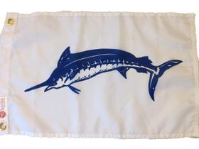Bandeira de pesca TaylorMade Fishermans Catch Blue Marlin 12x18