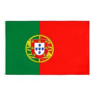 Bandeira de Portugal Dupla Face 1,50 x 0,90 Mts Pronta Entrega