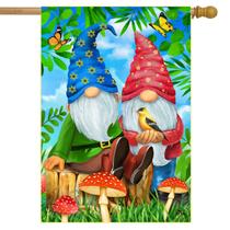 Bandeira decorativa Briarwood Lane Gnome Sweet Gnome 40x28cm Bandeira decorativa Briarwood Lane Gnome Sweet Gnome 40x28cm