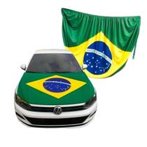 Bandeira Do Brasil 110X150Cm Para Capô Carro - GS