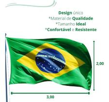 Bandeira Do Brasil 3,00x2,00m Tamanho Oficial