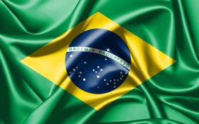 Bandeira do Brasil 80cmx140cm Tecido Oxford 100% Poliéster