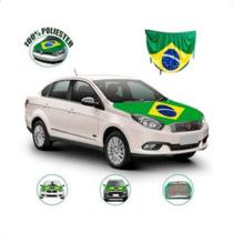 Bandeira do Brasil Capô 190x80cm esportes,manifestações,eventos políticos,carreatas