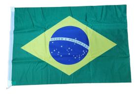 Bandeira Do Brasil Dupla Face Copa E Eleição 65x95cm - STORE MAC