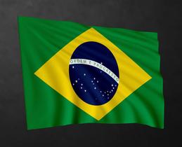 Bandeira do Brasil em Bember 100% Poliéster 140x100 Cm