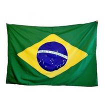 Bandeira Do Brasil Em Tecido 70cm X 100cm