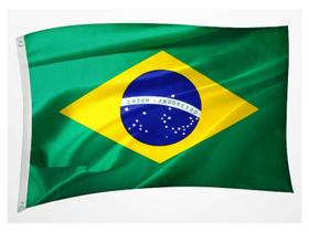 Bandeira do Brasil Estampada Uma face 0,90x1,28m