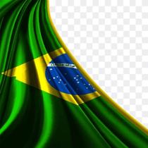 Bandeira do Brasil Grande 100% Poliéster 1.60 X 1.10