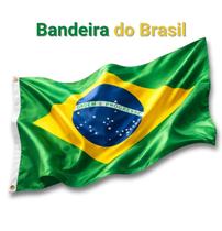 Bandeira do brasil grande 1,50x0,90 com ilhos reforçada premium para copa torcedor decoração