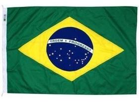 Bandeira do Brasil Grande 150x220 Torcida para Copa do Mundo