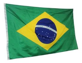 Bandeira Do Brasil Grande Para Bastão Copa Do Mundo Patriota Poliéster 14090 cm Bandeira Do Brasil Grande Para Bastão Copa Do Mundo Patriota Poliéster 14090 cm