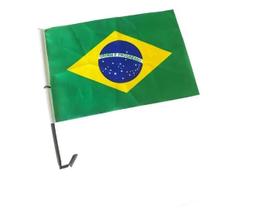 Bandeira do Brasil oficial para janela de carro Decoração Copa