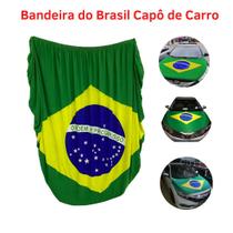 Bandeira Do Brasil Para Capô Carro Copa do Mundo 110x150 cm