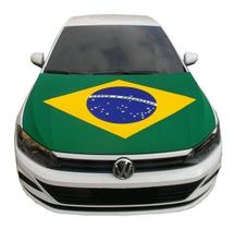 Bandeira Do Brasil Para Capô De Carro Capot De Veículo - Modamix