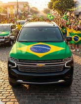 Bandeira do Brasil para Capô de Carro Elástica Bandeira do Brasil para Capô de Carro Elástica