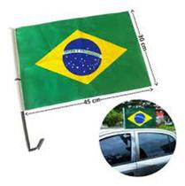 Bandeira do Brasil Para Janela de Carro 34x22cm