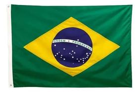 Bandeira do Brasil Poliéster 1 Pano 67x43 cm Spasso Bandeira do Brasil Poliéster 1 Pano 67x43 cm Spasso