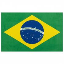 Bandeira do Brasil Poliéster 1,40x1,10m Copa do Mundo 2026 Patriota Aniversário