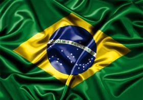 Bandeira do Brasil tamanho 1,70m x 1,50m 100% poliéster - Li Nature
