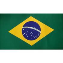 Bandeira do Brasil tamanho grande 1,70m x 1,50m 100% poliéster - Li Nature