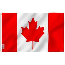 Bandeira do Canadá Anley Fly Breeze 90x150cm poliéster com ilhós Bandeira do Canadá Anley Fly Breeze 90x150cm poliéster com ilhós