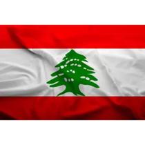 Bandeira Do Líbano 150X90Cm Poliéster - Wcan