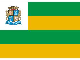 Bandeira do município Aracaju Estampada dupla face - 0,70X1,00m