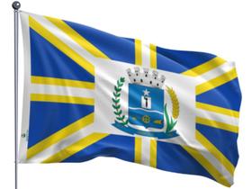 Bandeira do Município de Anápolis Uma Face Estampada Tamanho 70x100cm - Qualidade e Entrega Rápida
