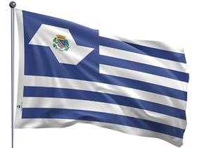 Bandeira do Município de Araçatuba Dupla Face Estampada Tamanho 90x128cm