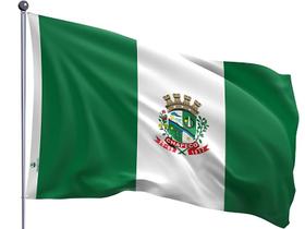 Bandeira do Município de Chapecó Dupla Face Estampada Tamanho 90x128cm