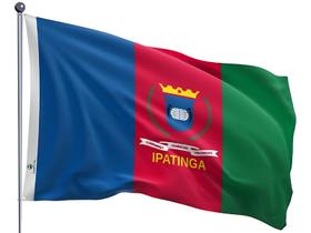 Bandeira do Município de Ipatinga Dupla Face Estampada Tamanho 70x100cm Bandeira do Município de Ipatinga Dupla Face Estampada Tamanho 70x100cm