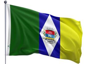 Bandeira do Município de Itaguaí Dupla Face Estampada Tamanho 90x128cm - Qualidade e Entrega Rápida