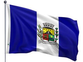 Bandeira do Município de Itaperuna Dupla Face Estampada Tamanho 70x100cm