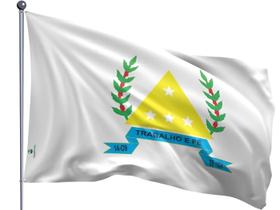 Bandeira do Município de Malacacheta Dupla Face Estampada Tamanho 90x128cm