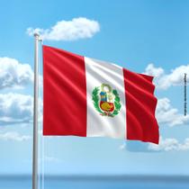 Bandeira do Peru 80cmx140cm Tecido Oxford 100% Poliéster