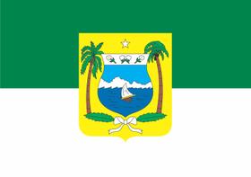 Bandeira do Rio Grande do Norte Estampada Uma face 90x128cm