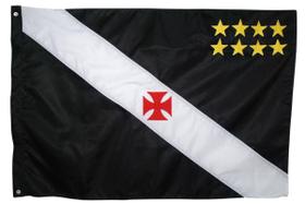 Bandeira Do Vasco Da Gama Grande 4 Panos (2,56X1,80)Oficial
